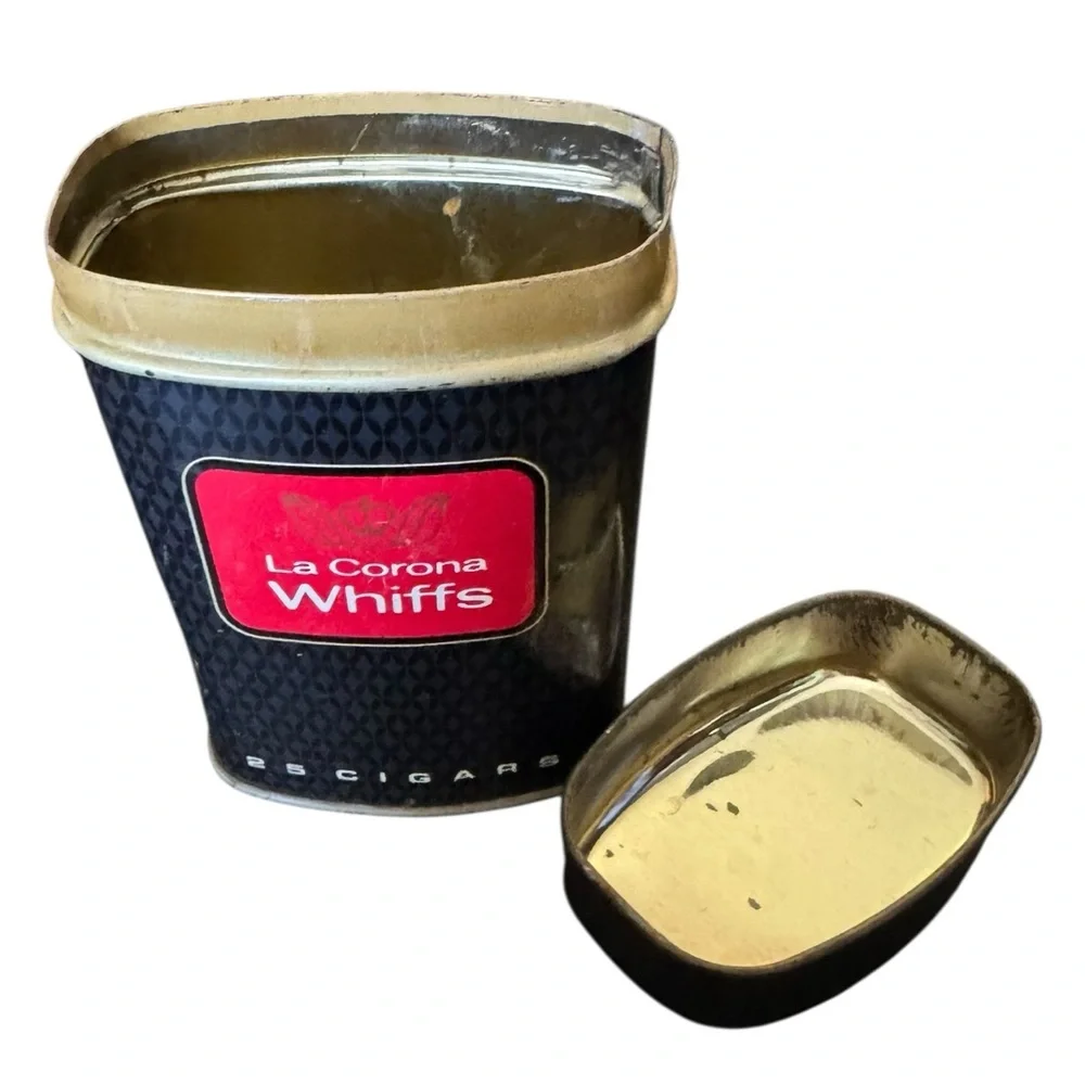 La Corona Whiffs Black and Red Cigar Tin